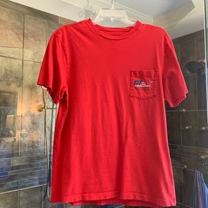 Vineyard vines small red short sleeve Tshirt